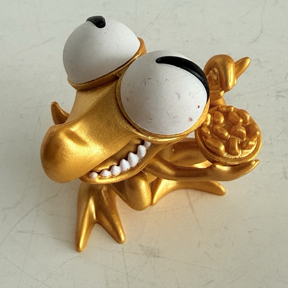 RARE GOLD Orange‎ Monster CHASE Mini Figure Rainbow Friends Mystery Blind Loose
